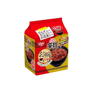 【即日発送】日清食品 お椀で食べるカップヌードル辛麺 3食パック 105g