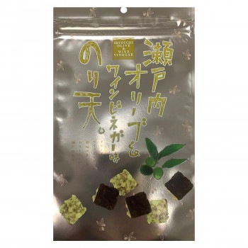 まるか食品 のり天瀬戸内オリーブ&ワインビネガー味 60g(12×4)