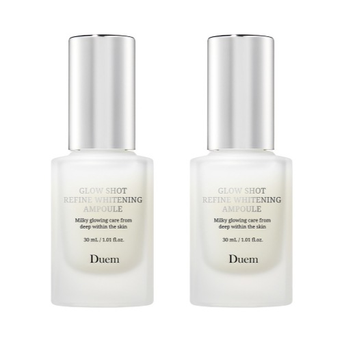 1+1! グロウショットリファイン アンプル 30ml シミ 毛穴 肌トーン 保湿 鎮静 ヒノキエキス メラニン アンプル 韓国アンプル