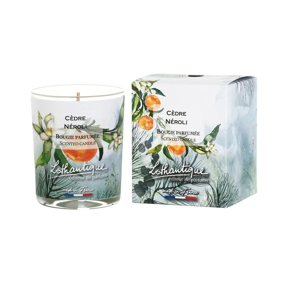 （ジャルダン ダクアレール） キャンドル 160g　シダーネロリ（JARDIN D AQUARELLES）（アロマキャンドル）