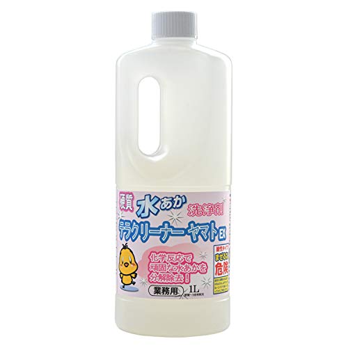 業務用強力水垢落とし洗剤 テラクリーナーヤマトEX お風呂やシンクなどの白いウロコ状の頑固な水垢取り