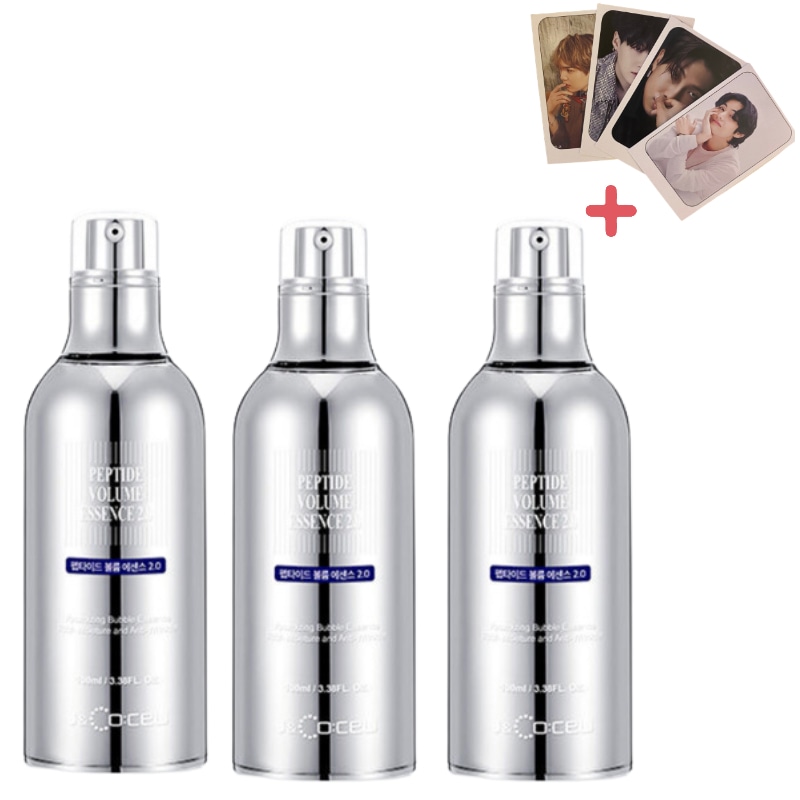[1+1+1正品] ペプチドボリューム エッセンス 100ml+100ml+100ml(BTSフォトカード2枚贈呈)