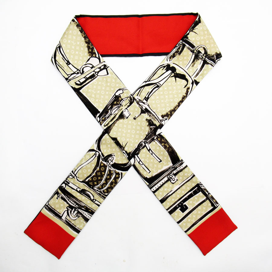 ルイ ヴィトン LOUIS VUITTON スカーフ バンドー シルク マルチカラー レディース t19346a