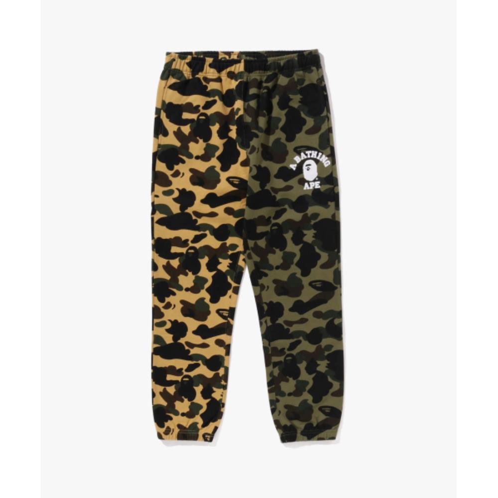 BAPE First Camo Separate Regular Fit Sweatpants M MULTI