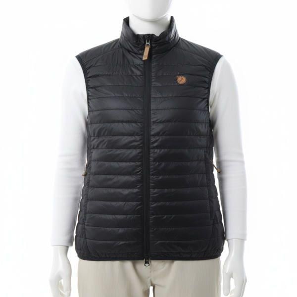 FJALLRAVEN 25FW 女性 アビスコ パッド入りベスト ブラック 89723550 Abisko Padded Vest W Black 82706