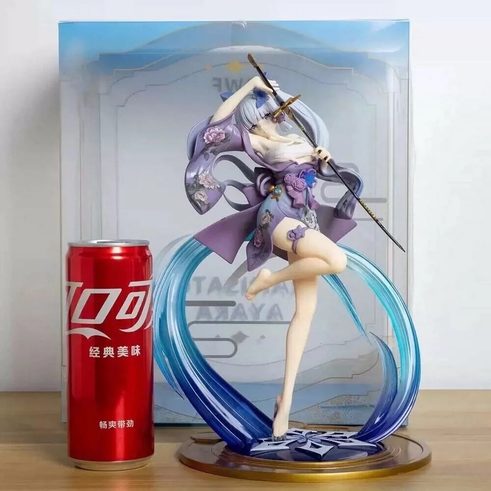 【急速出荷!】ゲーム原神 美少女士郎姫抜刀神里彩花モデル箱入りフィギュア