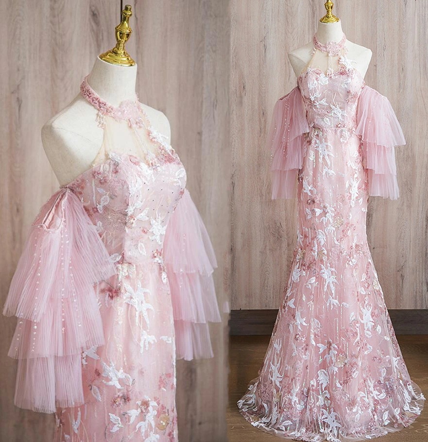 ウェディングドレス タイト フォトウェディング撮影 カラードレス 前撮りドレス 後撮り 結婚式ドレス マーメイド パーティードレス 花嫁ドレス きれいめ 成人式ドレス 可愛い 高級感 コンサート オフ