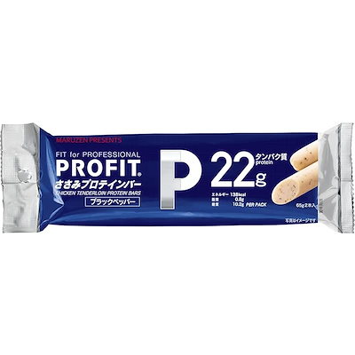 他サイト： 丸善 PROFITささみプロテインバー 新ペッパー 130g×10袋の商品画像
