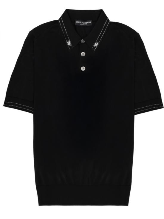 DOLCE & GABBANA Men Polo Shirts GXZ02T JBSOIN0000 Black