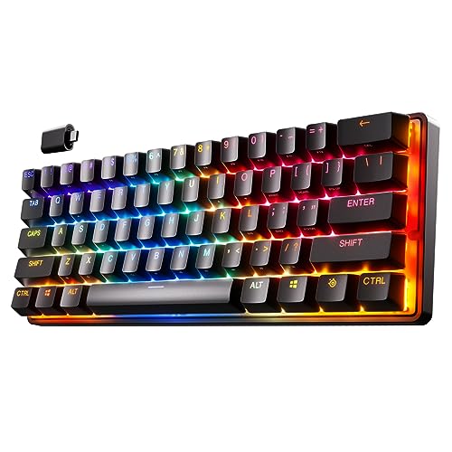 ラピッドトリガー 搭載 ゲーミングキーボード ミニサイズ Apex Pro Mini Wireless JP 無線 ワイヤレス 日本語配列 Quantum 2.0ワイヤレス接続 OmniPointスイ