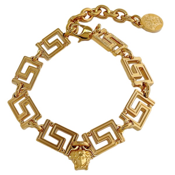 ブレスレット DG07719 DJMT 3J000 GRECA メドゥーサチャーム グレカチェーン ゴールド アクセサリーブレスレット・バングル