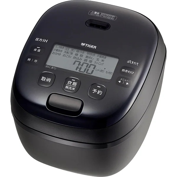 JRI-H180-K (ブラック ) 圧力IHジャー炊飯器 炊きたて 遠赤5層土鍋蓄熱コート釜 1升炊き