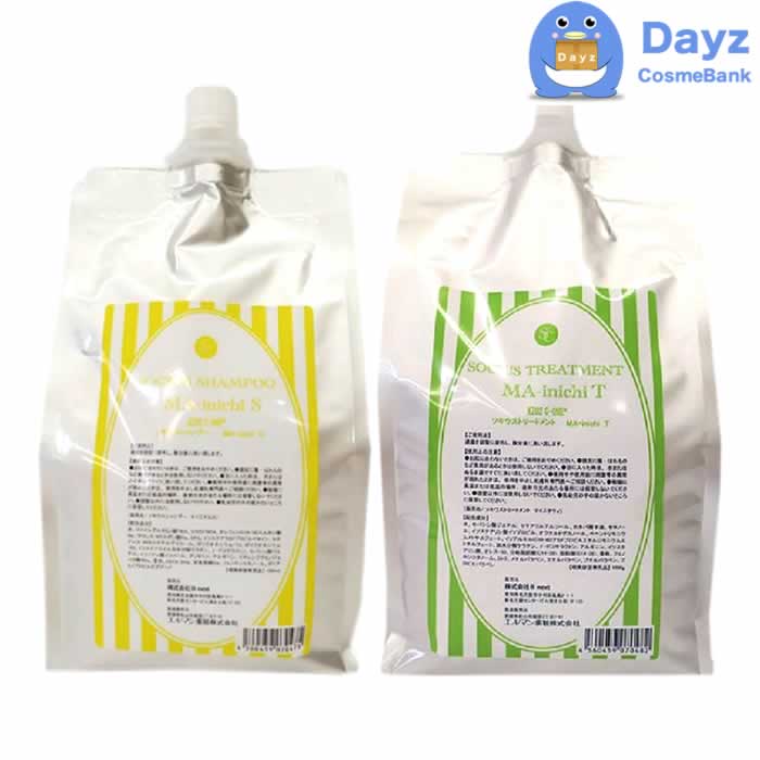 ソキウス シャンプー MA-inichiS 1000mL トリートメント MA-inichiT 1000mL 詰め替え用 セット　エイジングケア ダメージケア 6,945円
