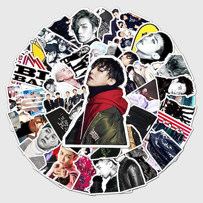 BIGBANG Still Life当選ステッカー Qoo10] グループbigbang落書きステッカー1