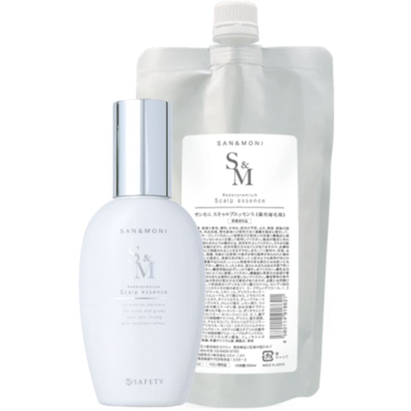 セフ ティ SAN&MONI サンモニ スキャルプエッセンス 150mL + 300mL セット 詰め替え ヘアエッセンス