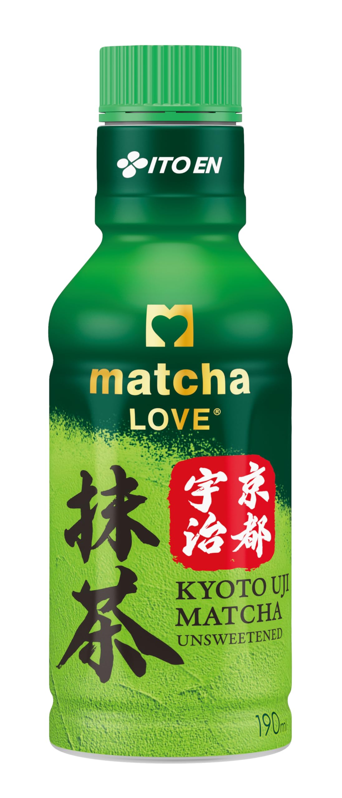 【全国送料無料】 伊藤園 抹茶ラブ 京都宇治抹茶 190ml×30本 パウダーインキャップ matcha LOVE