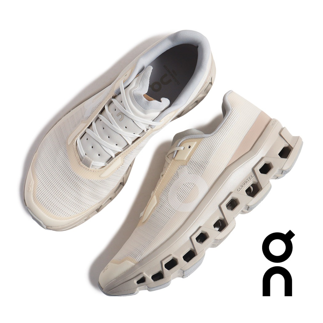 On オン クラウド モンスター ボイド スニーカー CLOUDMONSTER VOID ALLOY/GLACIER ( グレー 厚底 メンズ レディース ランニングシューズ 3MF10671014