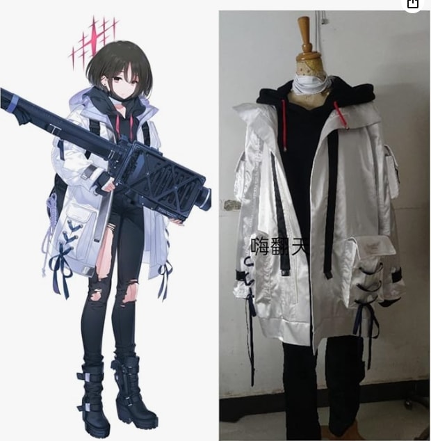 実物撮影（ウィッグ靴追加 ） タイムセール！ブルーアーカイブ ブルアカ 戒野ミサキ コスプレ衣装