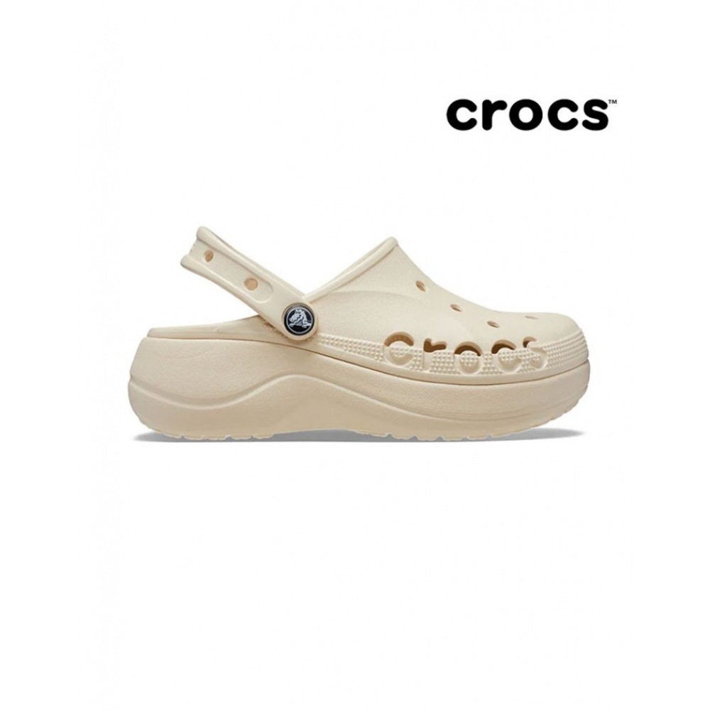 クロックスレディース Vaya プラットフォームクロッグウィンターホワイト 208186-11S