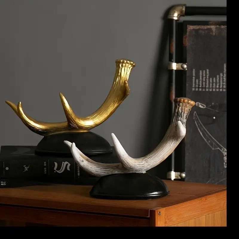 卓上置物 オブジェ 枝角 ワインホルダー ボトルホルダー 個性的 インテリア ディスプレイ おしゃれ アート 動物 アニマル