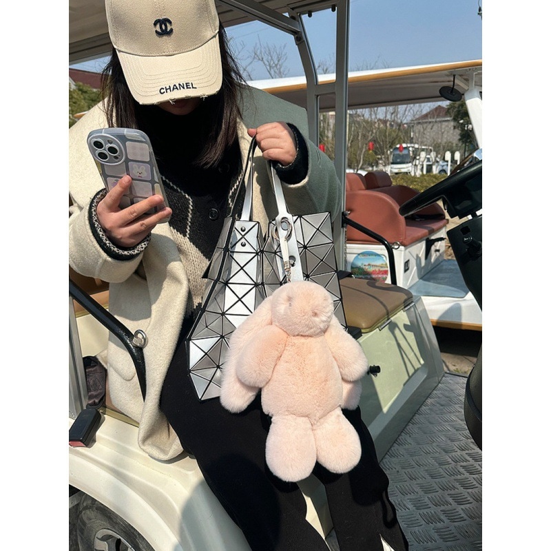 レッキスラビット ふわふわ かわいい うさぎ かわいい ファー ぬいぐるみ うさぎ 人形 小さな人形 バッグ ペンダント 気分飾り