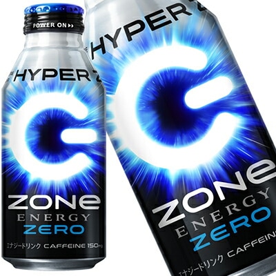 サントリー ハイパーゾーンエナジーゼロ HYPER ZONe ENERGY ZERO 400ml缶24本【4営業日以内に出荷】