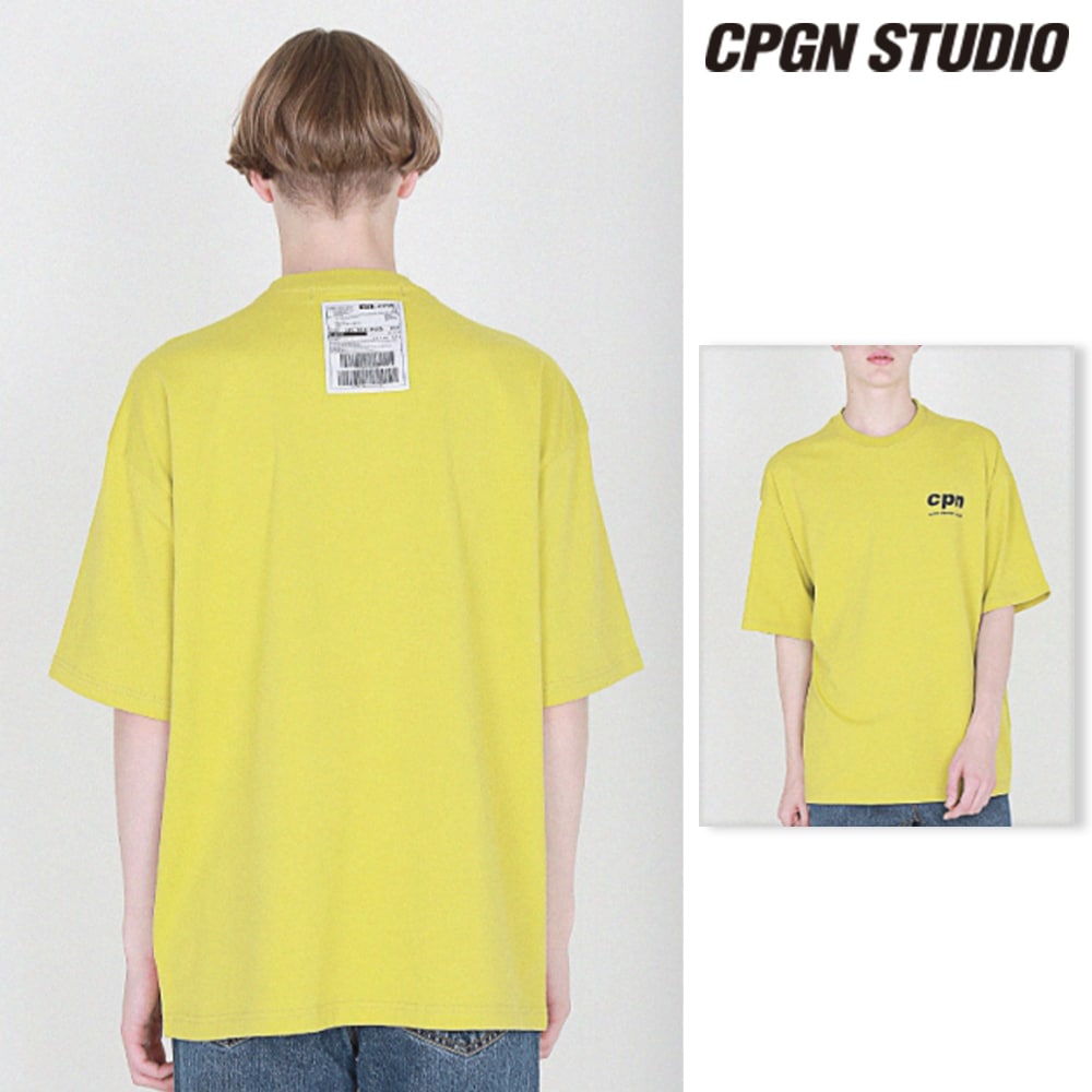【CPGN STUDIO】 back of neck Label Short Sleeve