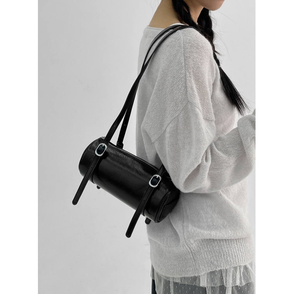 ブラックアップ【春新品】ルターシャレザーショルダーバッグ