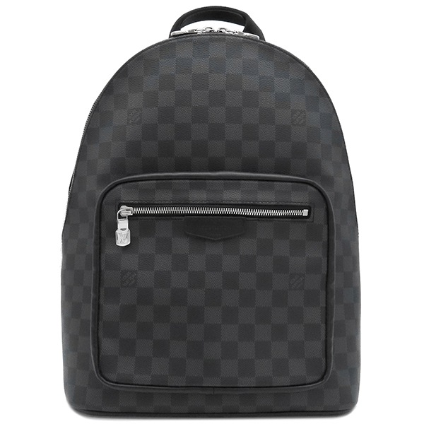 ルイヴィトン LOUIS VUITTON リュック・デイパック ジョッシュNV ダミエグラフィットキャンバス ブラック シルバー金具 黒 バックパック N40365 RFID 【箱】【中古】
