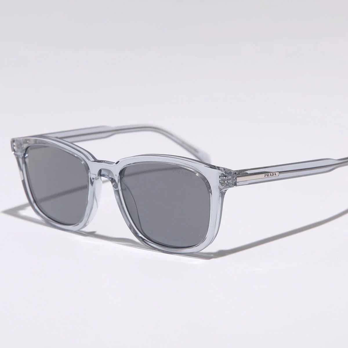 PRADA プラダ サングラス SPR A21S レディース メンズ ウェリントン型 セルフレーム フルリム クリアフレーム ロゴ アイウェア 19T-175 35,129円