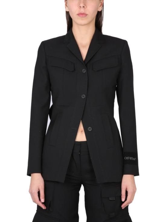 OFF WHITE Women Jackets OWEF101 S23FAB0011000 Black