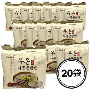 ウドンサゴルコムタン麺 110g x 20袋
