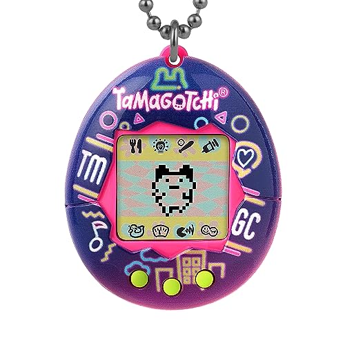 オリジナル Tamagotchi (たまごっち) ネオンライト 電子ゲーム [日本語ではない場合があります]