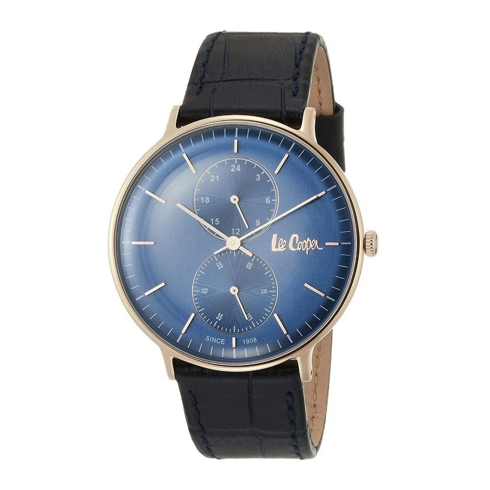 [Lee Cooper] リークーパー 腕時計 LC6381.499 レディース ブラック ブルー