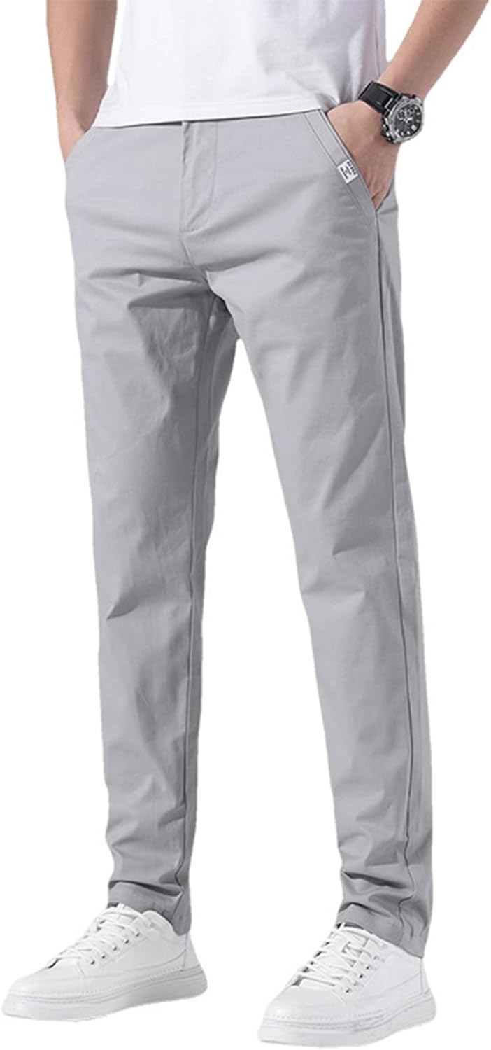 スーツパンツ チノパンツ チノパン メンズ ロングパンツ ストレート ストレッチ スリム コットン カジュアル ビジネス 大きいサイズ 薄手 細身 通気性 ワークパンツ 汗染み防止 着心地が良い 量