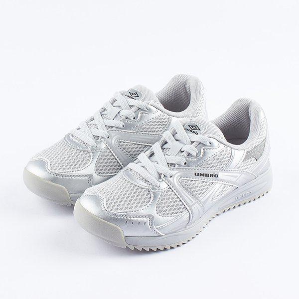 ブロックコア フーリガン メタリック スニーカー シルバー UP323CTP71