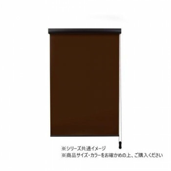 ロールスクリーン　エクシヴ　遮光タイプ　幅180x高さ220cm　遮光ブラウン/L3540