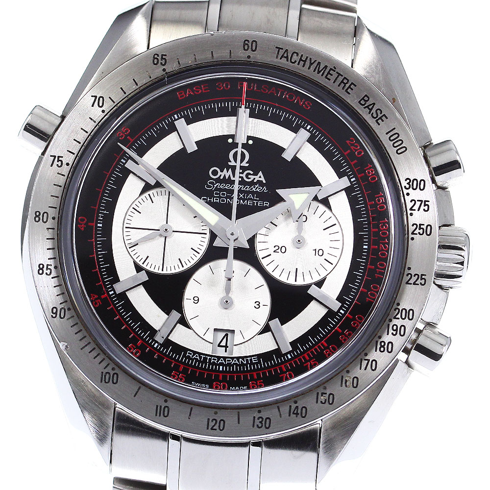 オメガ OMEGA 3582.51 スピードマスター ブロードアローラトラパンテ クロノグラフ 自動巻き メンズ 良品 _804103【中古】