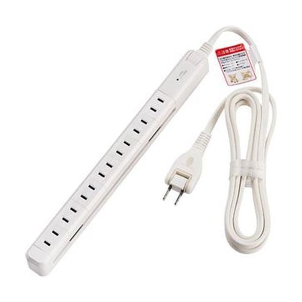 （まとめ）ELPA 耐雷 スリム回転タップ 7個口ホワイト 2m WBS-SL702SB（W）1個(×5セット)