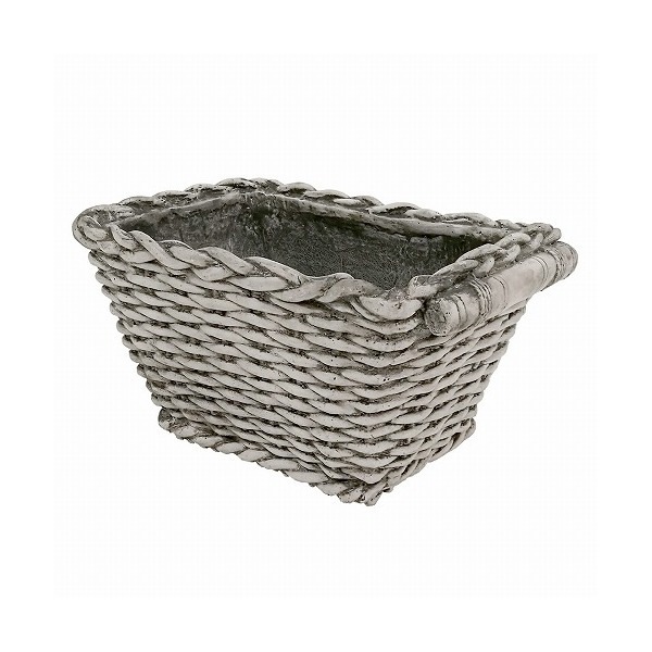 住まいスタイル マグネシウムプランター オールドバスケット BSPL-400WHT メーカー直送