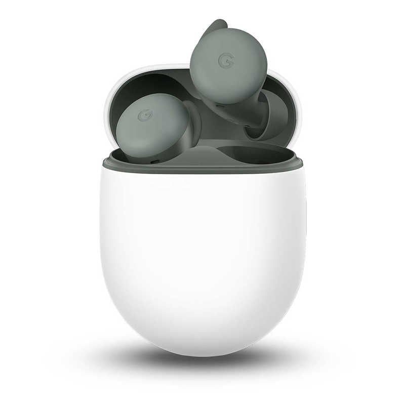 GOOGLE　フルワイヤレスイヤホン リモコン・マイク対応 ダークオリーブ Pixel Buds A-series　GA02372-GB
