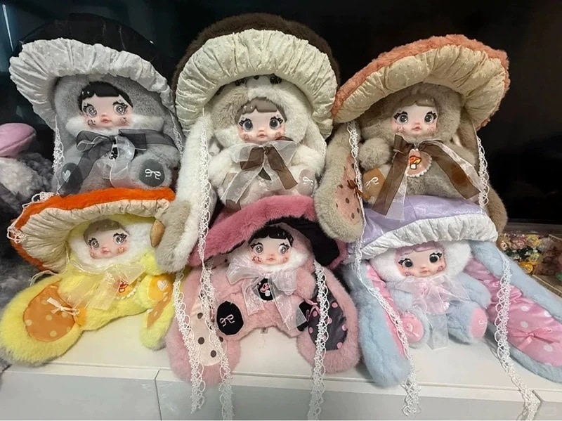 Nommi 限定【正規品保証】大きいサイズ 35cm キノコの帽子シリーズ 400% ぬいぐるみ ブラインドボックス かわいいギフト フィギュア プレゼント7