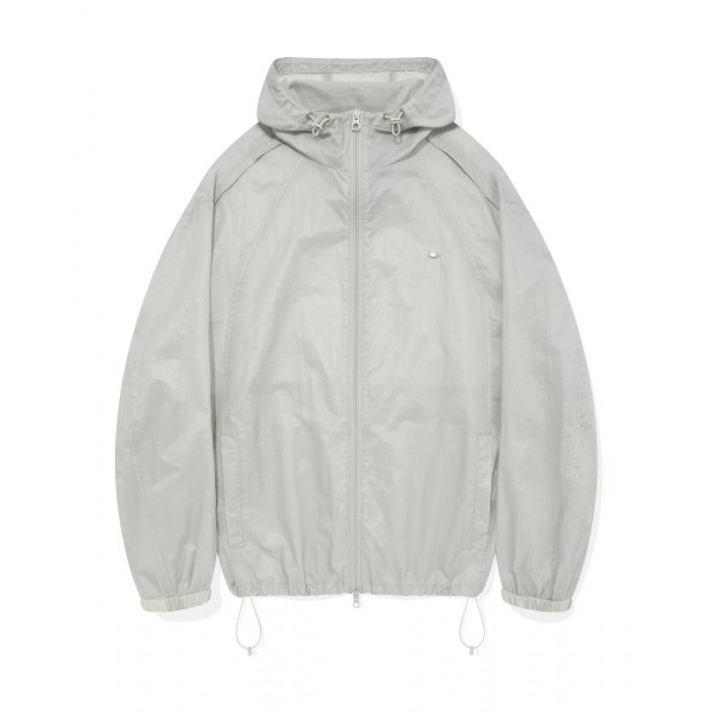 ファレットシアーフーディージャンパーライトカーキ