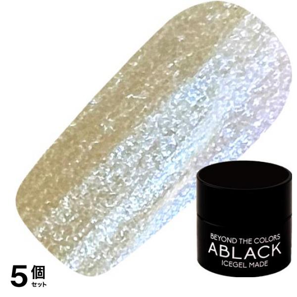ICEGEL(アイスジェル) A BLACK ジェムストーンジェル オーロラ 1321 エンジェルブルー 3g 5個セット