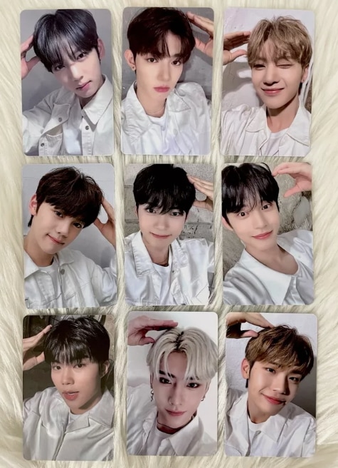 Zerobaseone Withmuu Photobook Ver. PVC Luckydraw 9EA SET / 1st Album Youth In the Shade 公式 Photocard