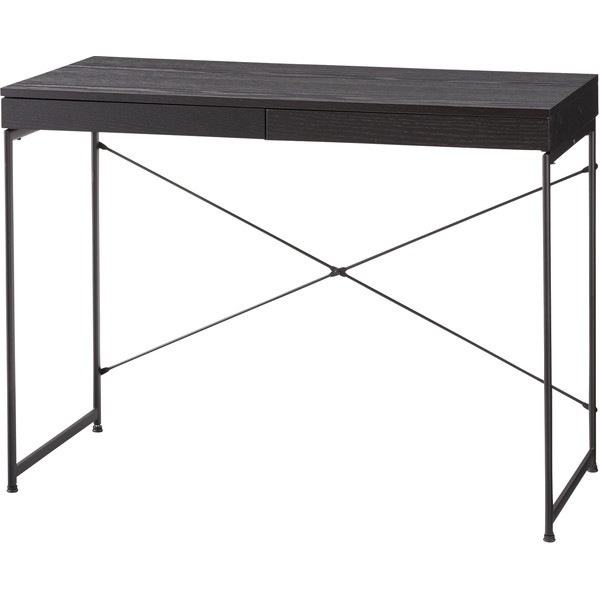 END-331BK デスク ブラック メーカー直送