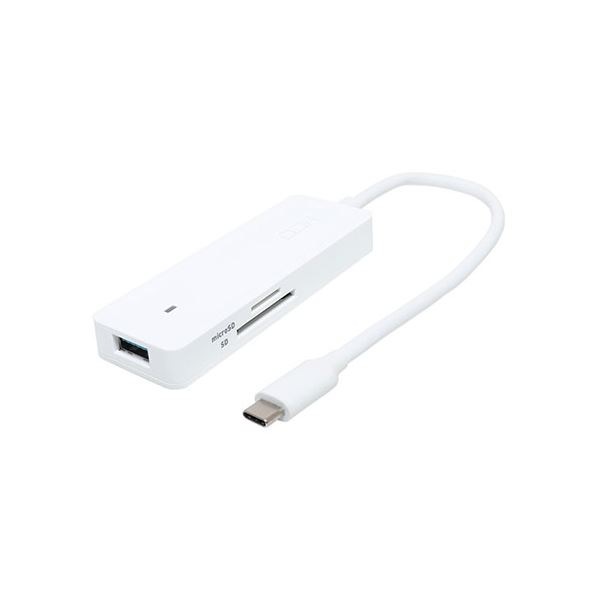 MCO USB3.2 Gen2ハブ Type-C ホワイト USH-10G2C／WH