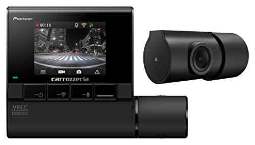 パイオニア ドライブレコーダー VREC-DZ800DC 前後2カメラ 前後200万画素 2インチ