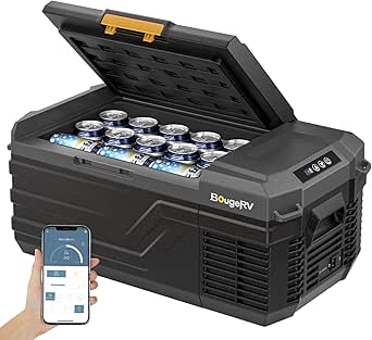 冷蔵庫 車載冷蔵庫 車載冷蔵冷凍庫 15L 15リットル -20℃～20℃ コンプレッサー式 急速冷凍 AC100V DC12V/24V コンパクト 軽量 小型 持ち運び便利 静音 60W 省エネ 車 12,874円