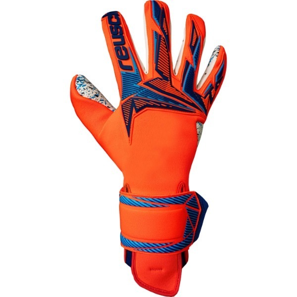 REUSCH ロイシュ 5670015 2290 アトラクト フリーゲル フュージョン ショッキングオレンジ/ブルー 10号 キーパーグローブ